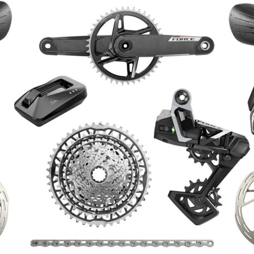 SRAM Force E1 XPLR Wide Carbon AXS 13-fach Gruppe
